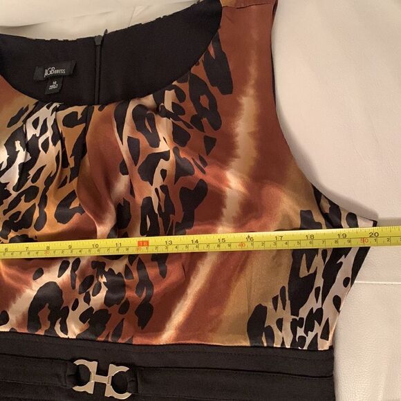 AGB Enimals Print Sleeveless Dress Size 14 - Picture 3 of 12